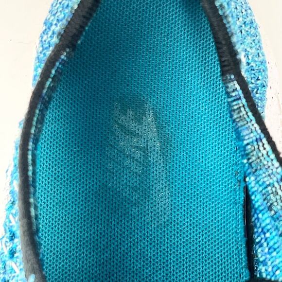 Nike Flyknit Zoom Agility Running Sneakers Shoes Blue Turquoise Women 9 - Picture 13 of 14